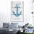 " Anchor Quote " 3 Piece Art Print-97951510