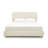 Soft Cream Style Boucle Cloud Bed-5161066-7572741