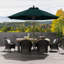 Parasol de patio en oléfine 9 pi 9 pi-681813087