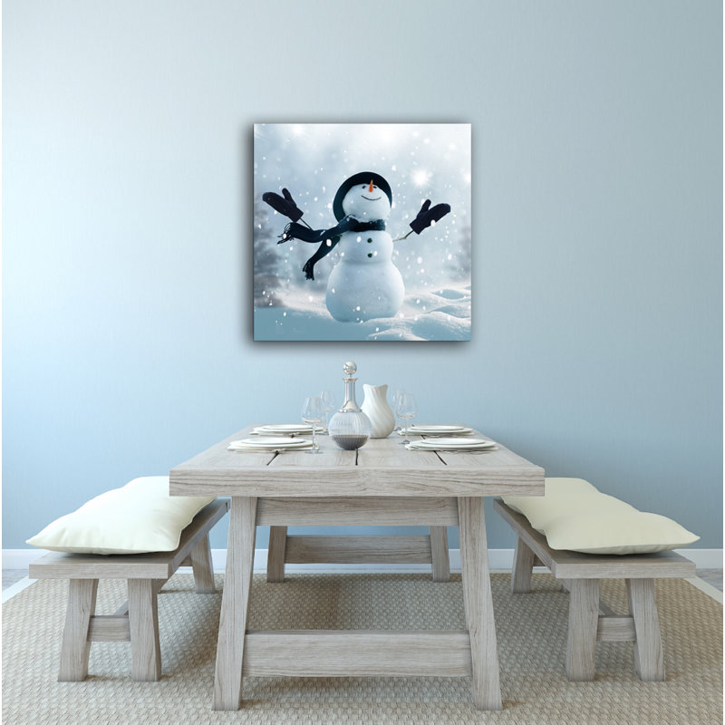 «The Holiday Aisle® 8465B50E9D5D4A75B5707C690EF9FCA0», reproduction d'art sur toile 24 x 24 po, H 18 po x l 18 po x P 1 po