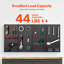 Metal Pegboard Panels 4 Pcs 24" x 12" Wall Organizer for Garage Tool Storage
