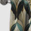 Emerald and Golden Damask 1970S Art Deco - rideau occultant - 1 panneau-107534745