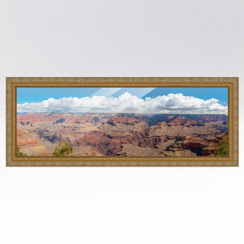 Cadre photo en bois massif Stelia, Or, L 18 po x H 36 po