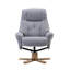 Billings 80cm Wide Swivel Standard Recliner-609382734