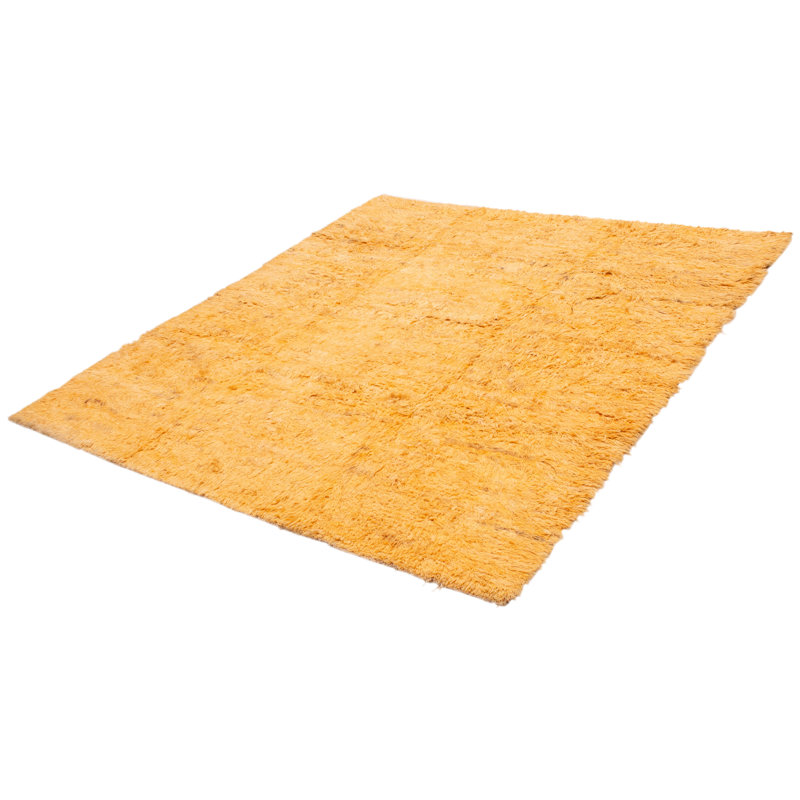 Tapis orange Finest Peshawar Ziegler 9 pi 6 po x 10 pi 2 po