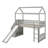 Twin Loft Bed With Slide-1398947008