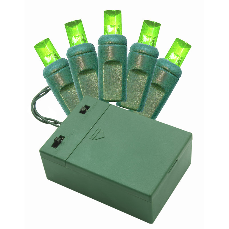 Guirlande lumineuse 200 po, Vert, Vert