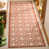 Beige/terre cuite