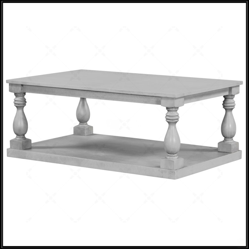 Table basse rétro, Gris