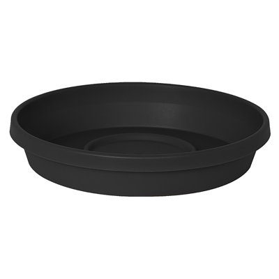 Traditional Plastic Indoor/Outdoor Saucer Tray
