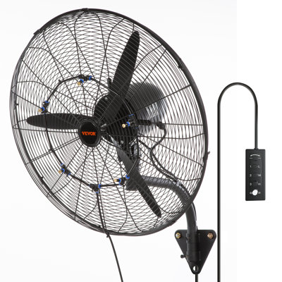 VEVOR 29.1'' Oscillating Wall Mounted Fan Fan