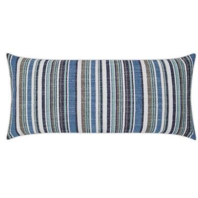 Fancy Stripe Lumbar Indoor/Outdoor Pillow Cover & Insert