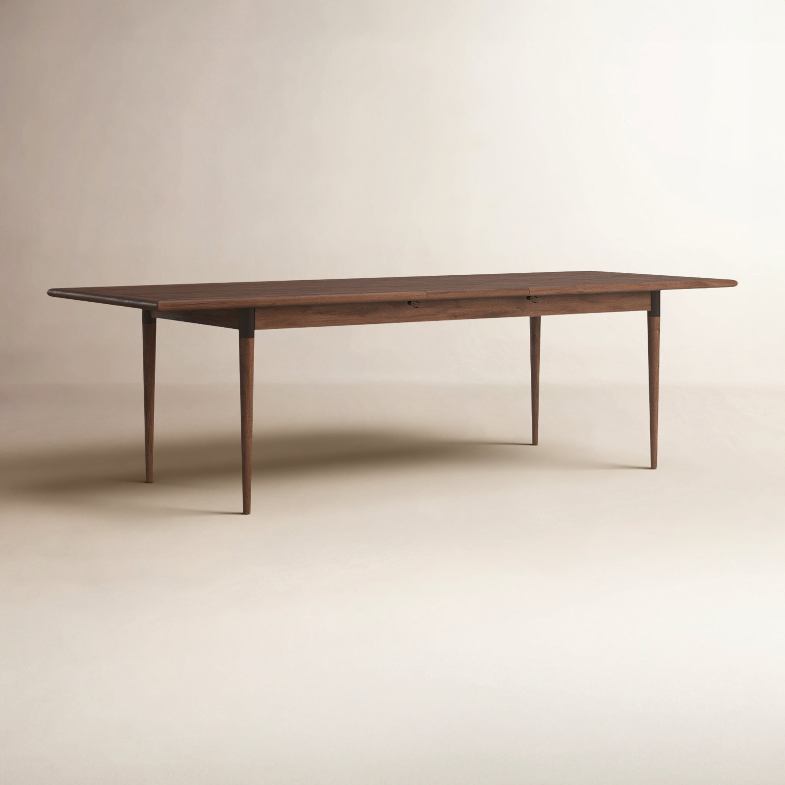 Yanely 84'' Extendable Dining Table, Walnut