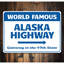 Panneau en aluminium Alaskan Highway-58289443