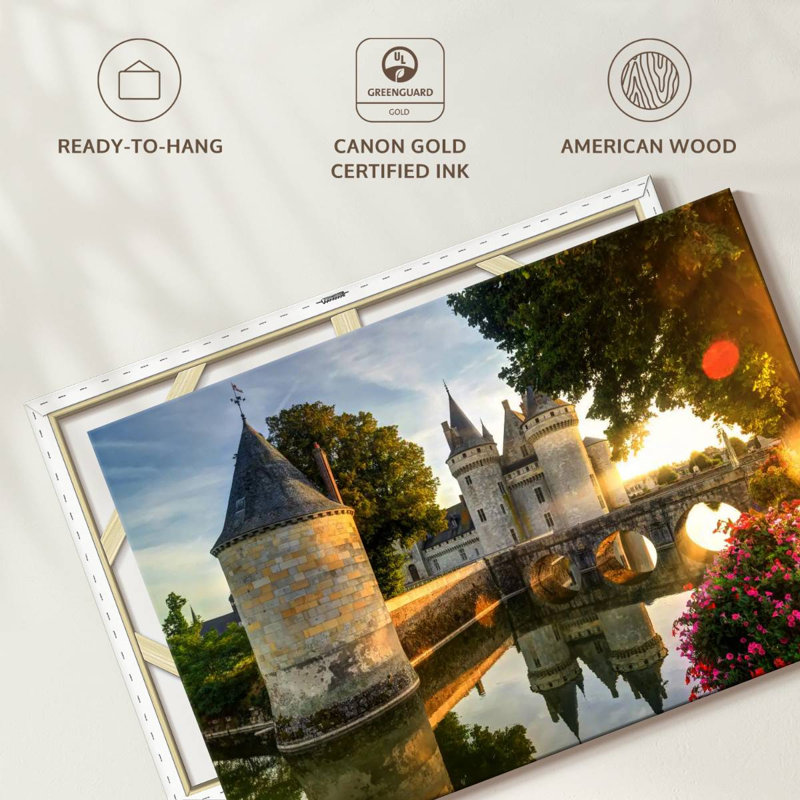 Lilie Stunning French Chateau, 34" H x 51" W