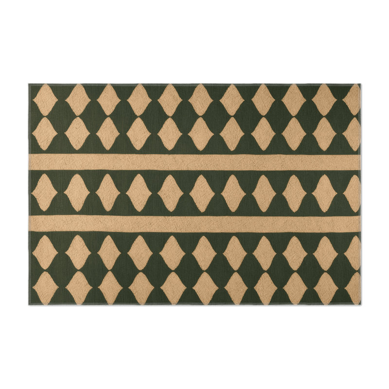 Tapis vert intérieur et extérieur Trellis, Rectangulaire 2 pi x 3 pi