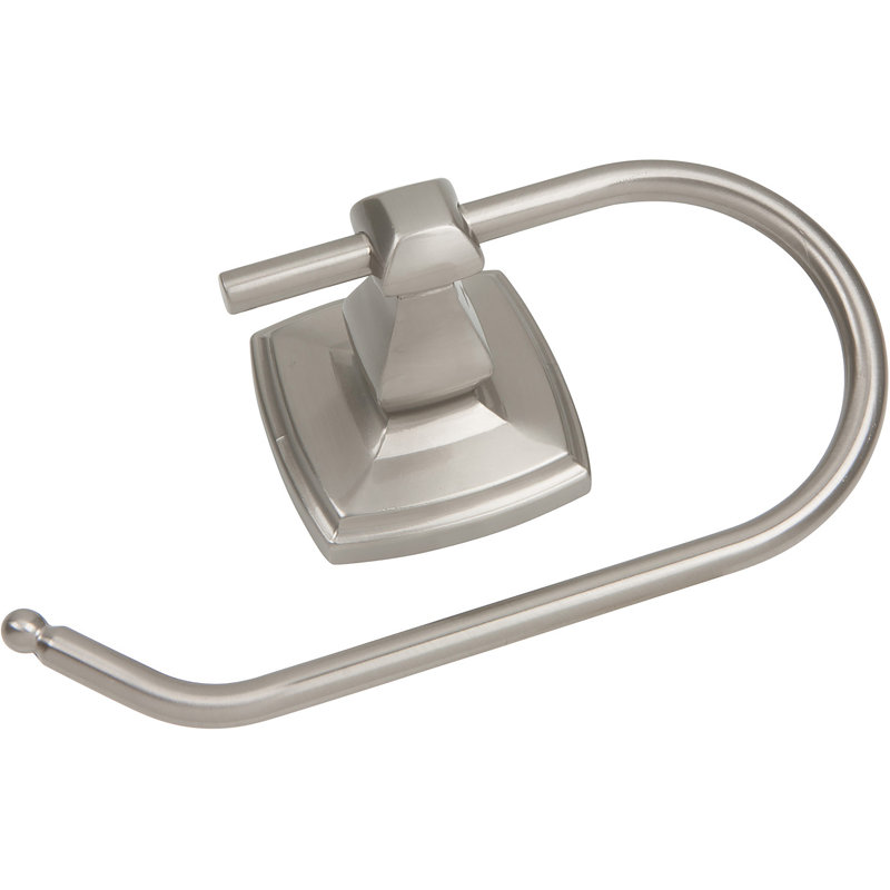 Porte-papier de salle de bain euro 800 Series, Nickel satiné
