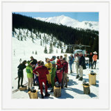 Snowmass Picnic Print by Slim Aarons