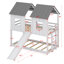 Lit superposé avec glissade et fenêtres House