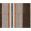 Tapis orange et brun noué à la main de haute qualité