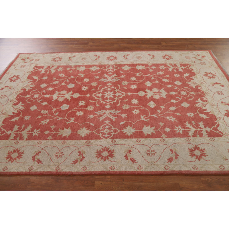Floral Oushak Oriental Area Rug 5x8