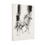 Animaux, reproduction de cheval noir et blanc-23289304