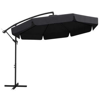 Parasol de patio suspendu