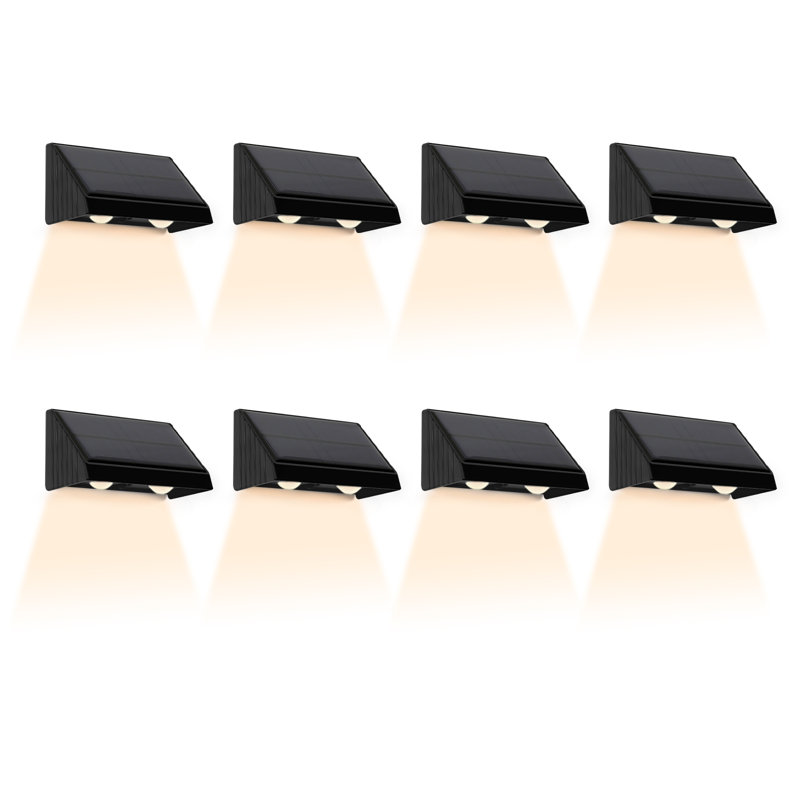 Ensemble de lumières noires pour terrasse à énergie solaire