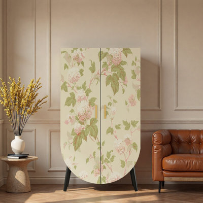 Garde-robe rétro de style français pour chambre à coucher multifonction