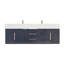 Ensemble de meuble-lavabo double mural l 59 po x P 19,75 po x H 22,25 po Glasgow-465763057-478167188
