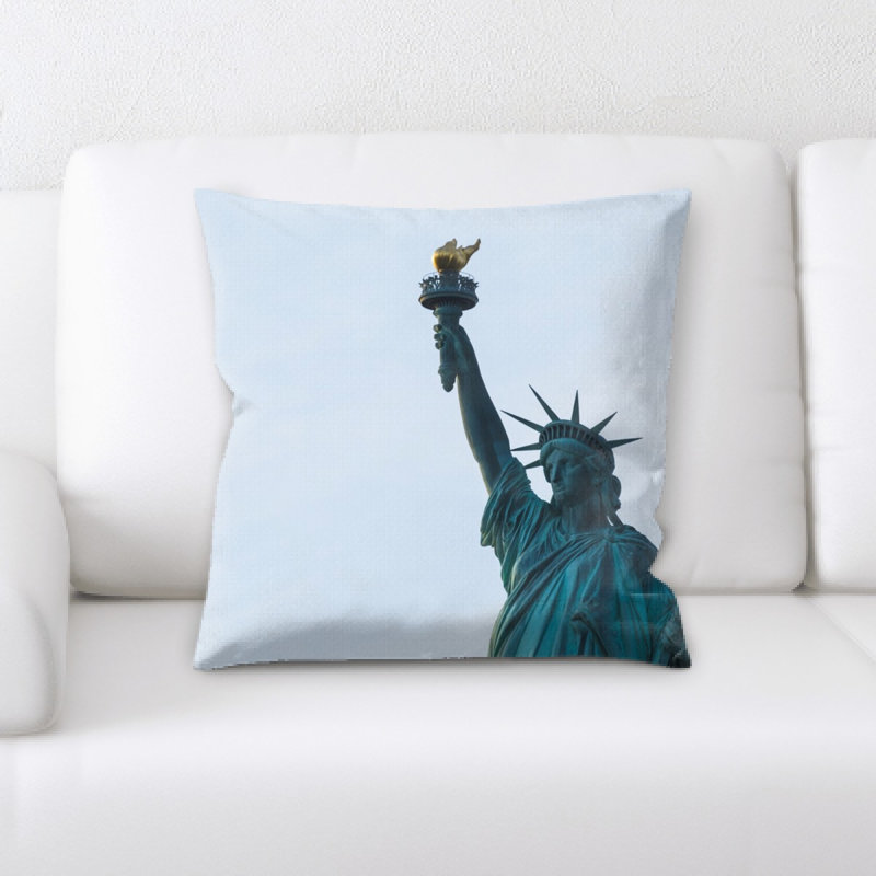 Microsuede Reversible Throw Pillow
