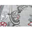 Tapis oriental gris / rouge Ramsel-33341868