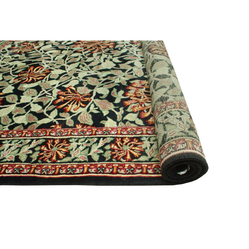 Pak-Persian Rashida Black Rug
