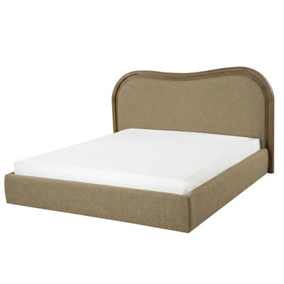 Camilla King Bed Oat