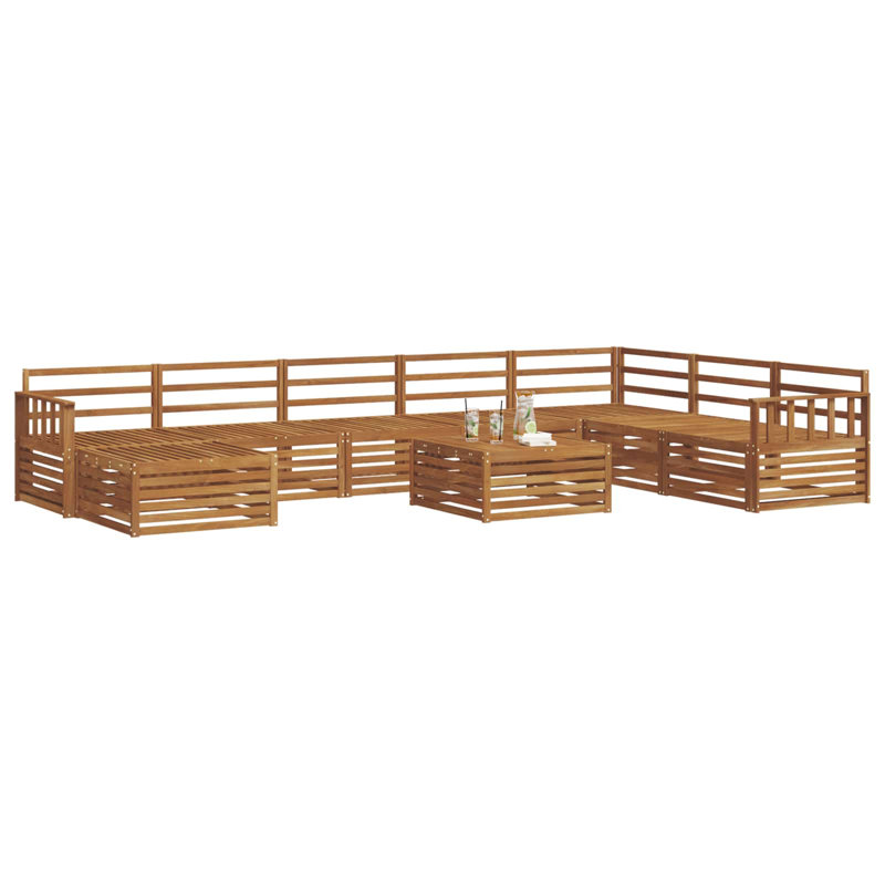406cm Wide Patio Sectional Set