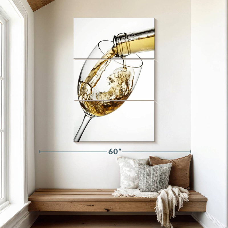 Yarlin Serving White Wine, 50" H x 32" W