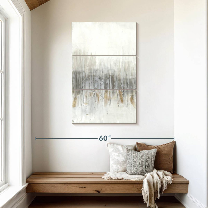 Avery Neutral Wave I, 45" H x 28" W