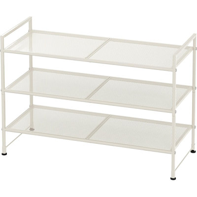 9 Pair Stackable Shoe Rack
