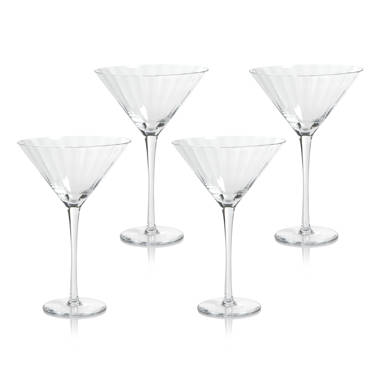 Libbey Capone Entertaining Set with 4 Martini Glasses and Shaker