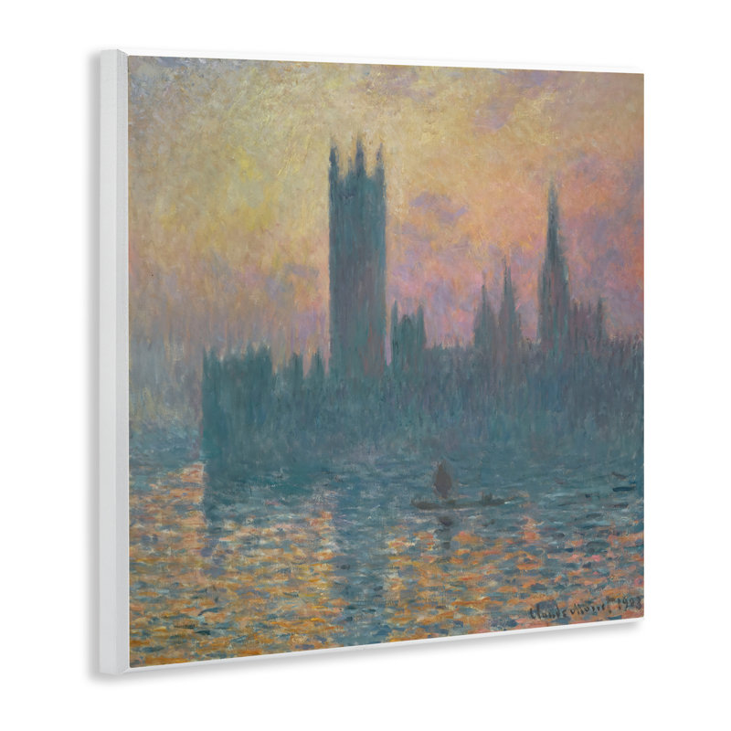 Art mural classique "Monet London View" par one1000paintings