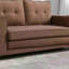 Canapé-lit convertible 3-en-1 à futon convertible pour utilisation polyvalente dans divers espaces de vie