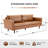 80.3'' Faux Leather Sofa-1820166432
