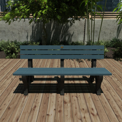 Angelyna Stainless Steel Outdoor Bench