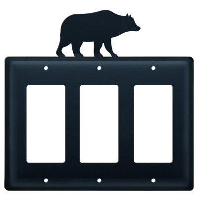 Bear 3-Gang Rocker Wall Plate