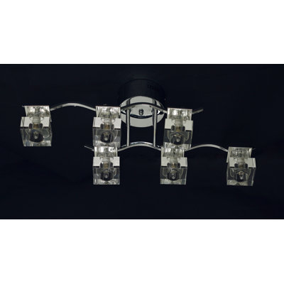 Somerville Glass Semi Flush Mount