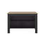 Îlot de cuisine large avec plateau de table spacieux, 3 tablettes de rangement ouvertes, quatre pieds robustes et poste de travail de préparation des repas confortable-132973037-132973039