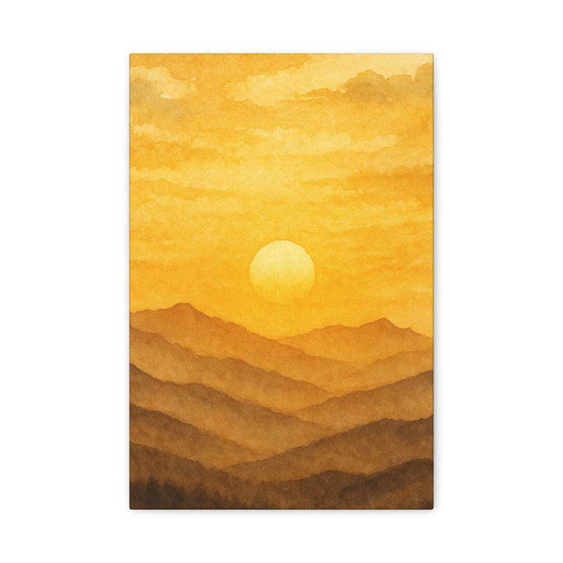 Aaroon Single Picture Frame Print on Canvas, 45.72 cm H x 30.48 cm W