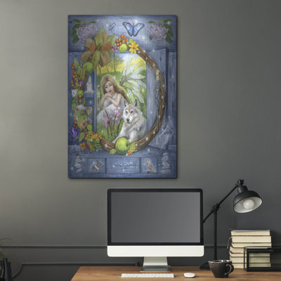 August Grove® 'The Patience Fairy' by Art and a Little Magic Metal Wall Art