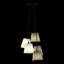 Fango 5 - Light Beige/Brown Cluster Pendant