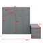 Grand lit escamotable avec bureau, tablettes et armoires